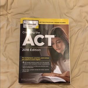ACT test prep book